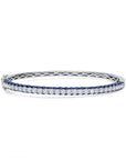 Graziela Gems - 3 Sided Sapphire Bangle - 