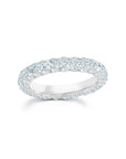 Diamond 3 Sided Band Ring